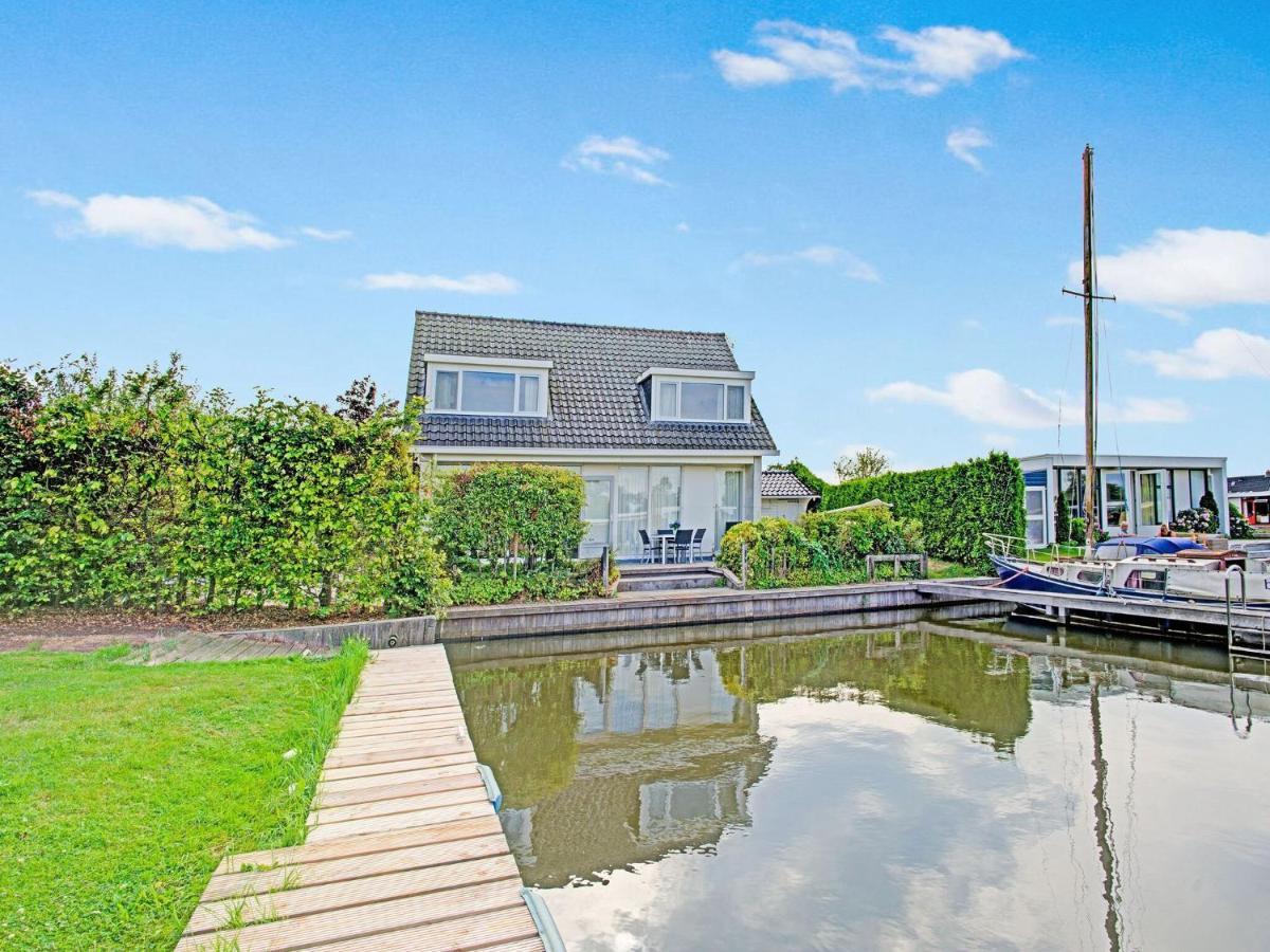Waterfront Holiday Home With Jetty Boornzwaag over de Wielen Exterior foto